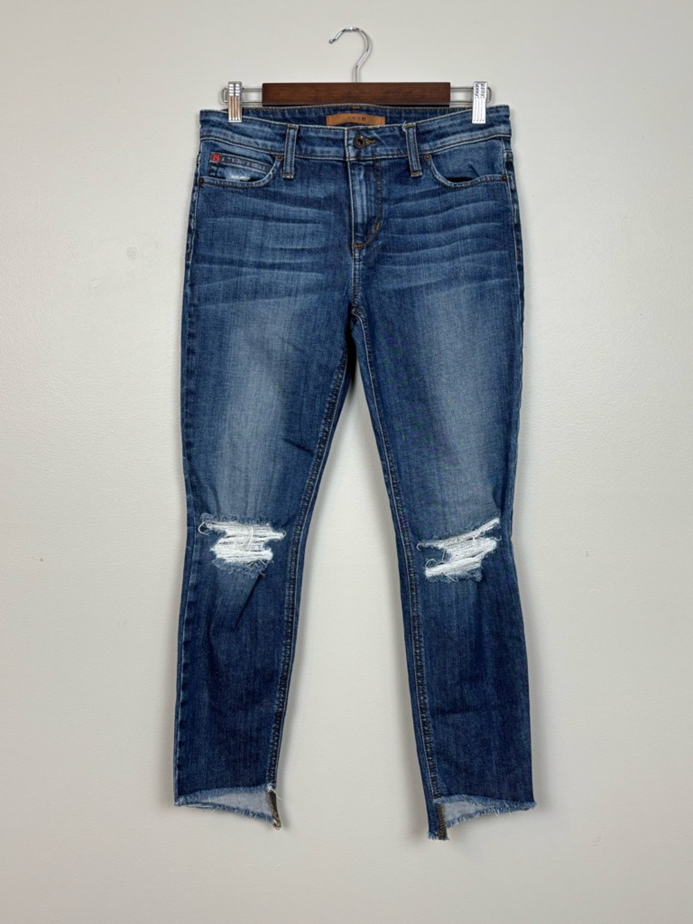 Joes Jeans Womens 27 Blue The Japanese Denim The Blondie Mid Rise Skinny Ankle